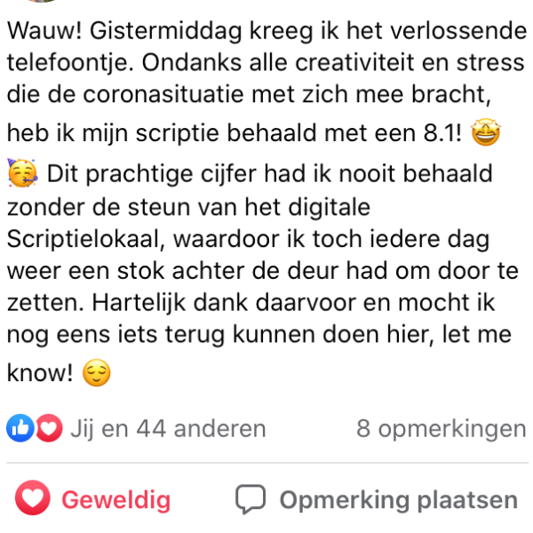 Review scriptie lokaal