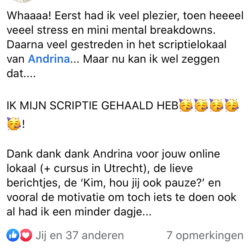 Review Scriptielokaal Kim