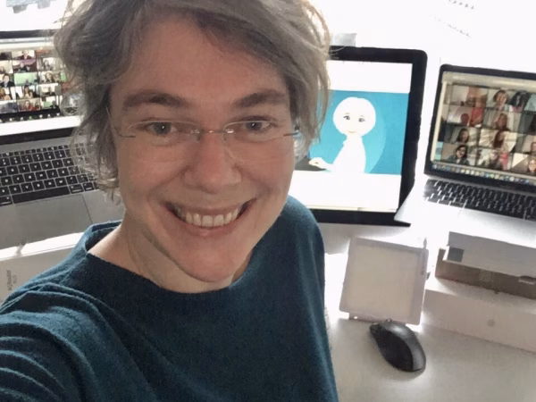 Werken in het Scriptielokaal met Andrina