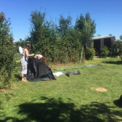driedaagse driebergen tent opzetten